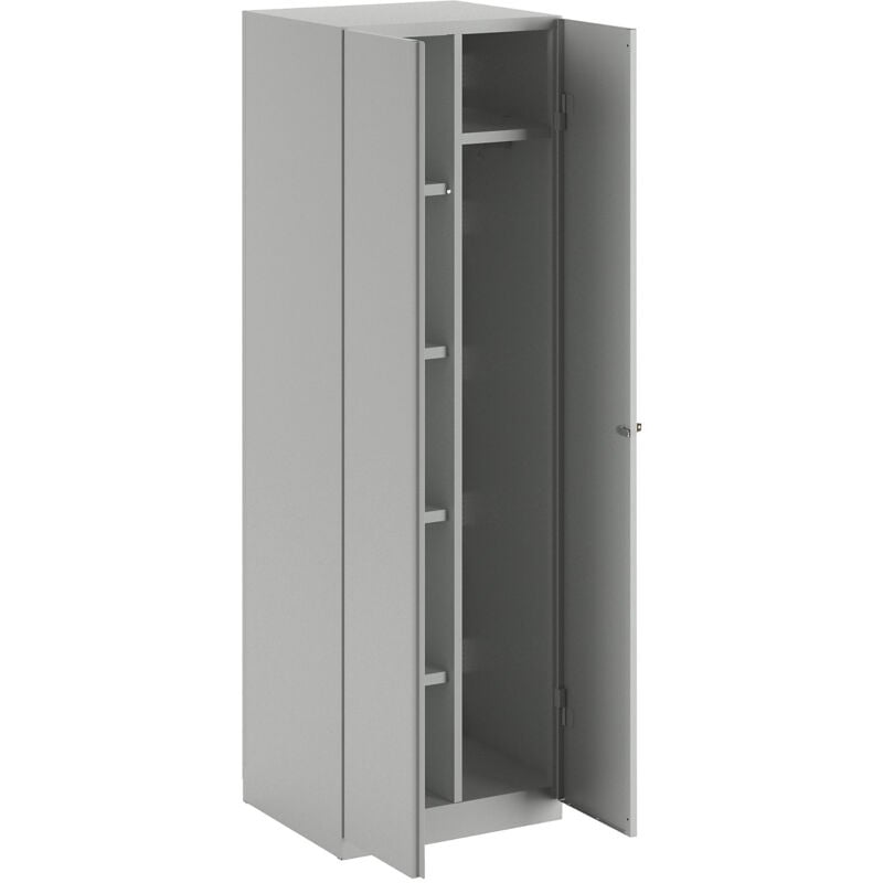 Certeo - Wolf, Armoire pour produits de nettoyage Frankfurt, 4 tablettes