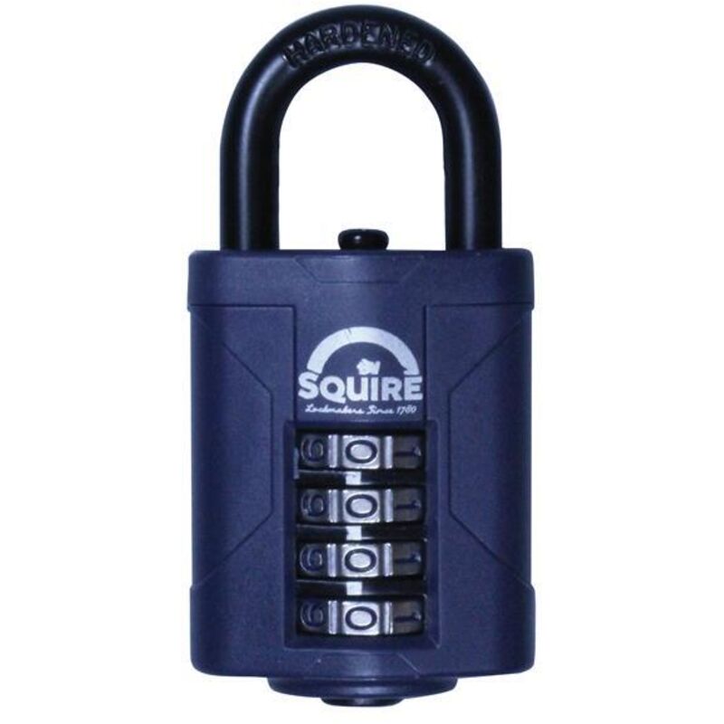 Squire - CP40BX CP40 Combination Padlock 4-Wheel 40mm Boxed HSQCP40BX