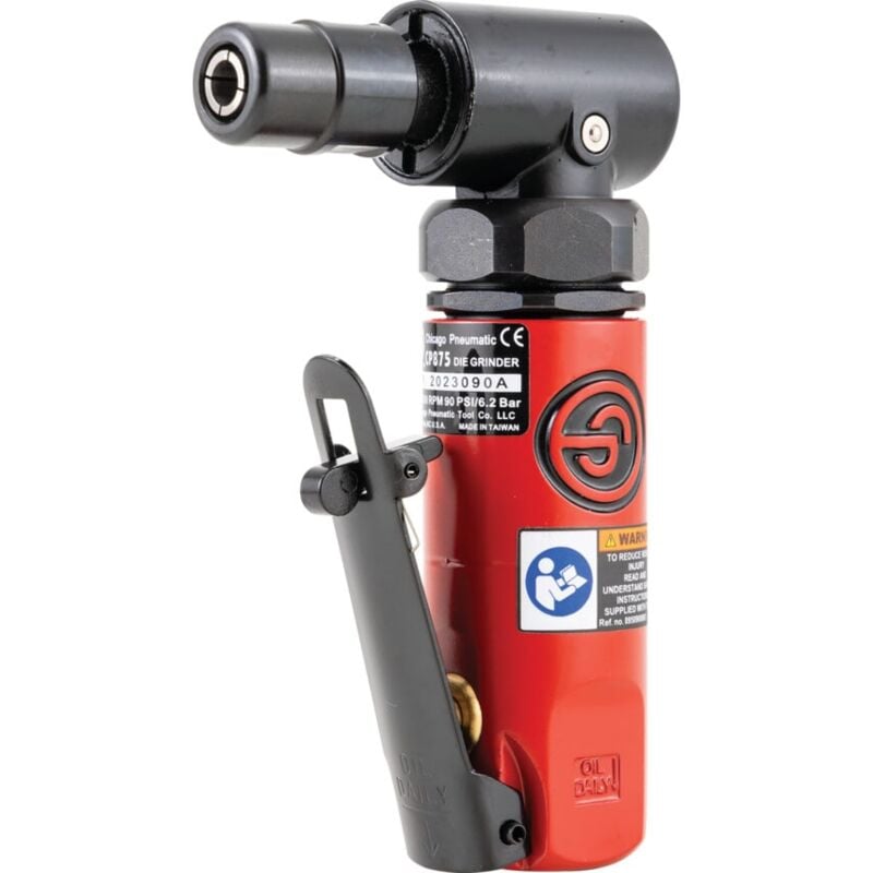 CP875 - 6.0MM Compact 90 Air Angle Die Grinder 22,500RPM - Chicago Pneumatic