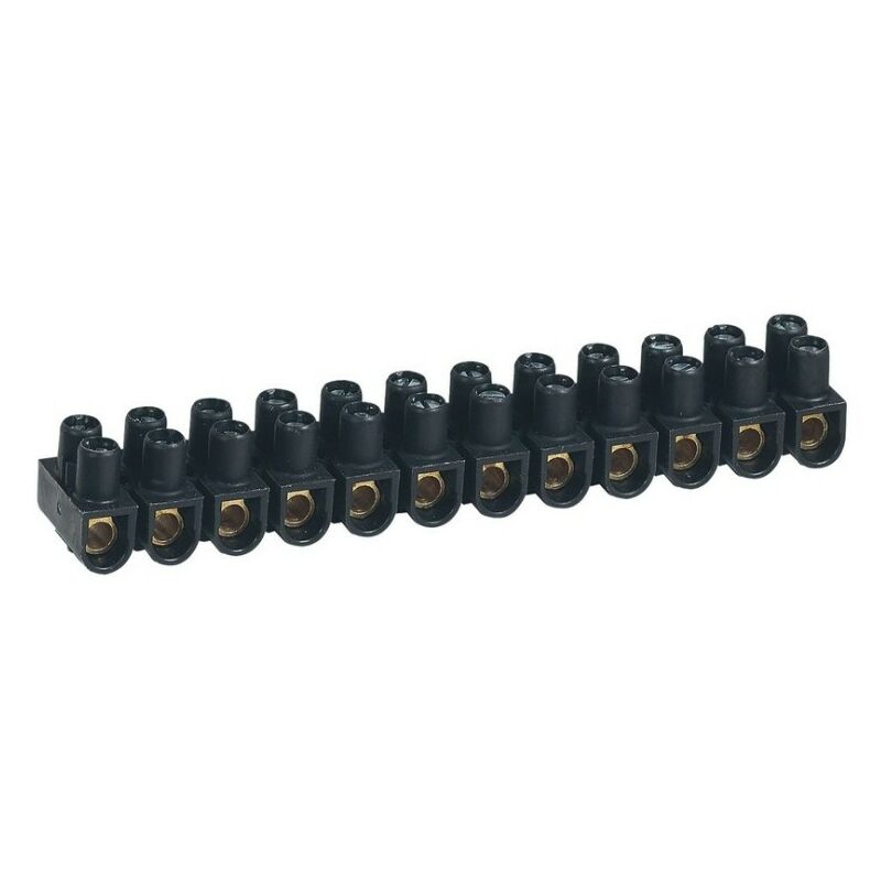 CPA-30A-1 - 10 x Domino in poliammide 12 poli 16mm2 30-76A 400V - 165x26x20mm