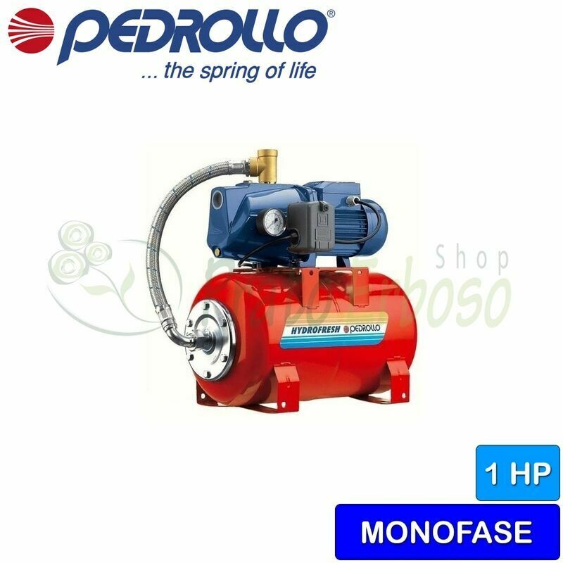 

Pedrollo - CPm 158 - 24 CL - Grupo de sistema de presión de agua con bomba, CPm 158