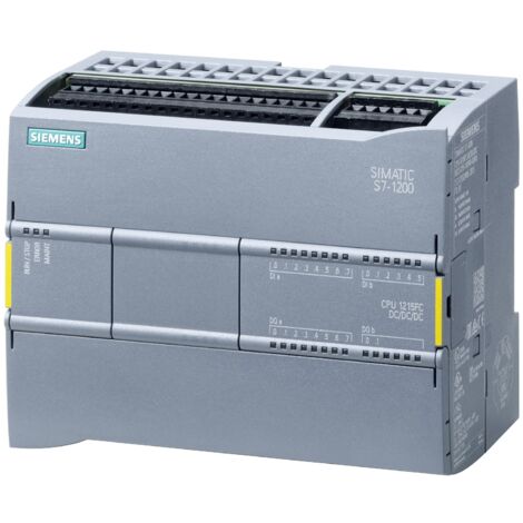 CPU 1214 FC SIMATIC S7-1200F con 14 ingressi digitali Siemens 6ES72141AF400XB0