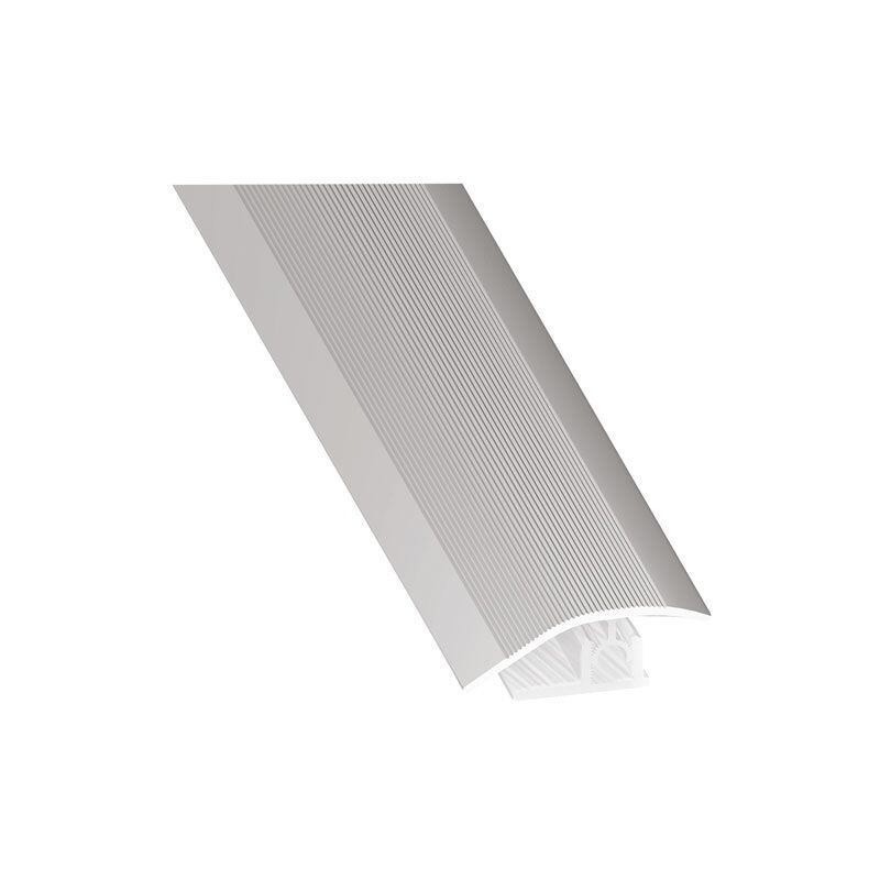 Cqfd - Barre de seuil de rattrapage alu incolore 4.7 x 93 cm