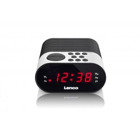 CR-07 Color White White Clock Radio