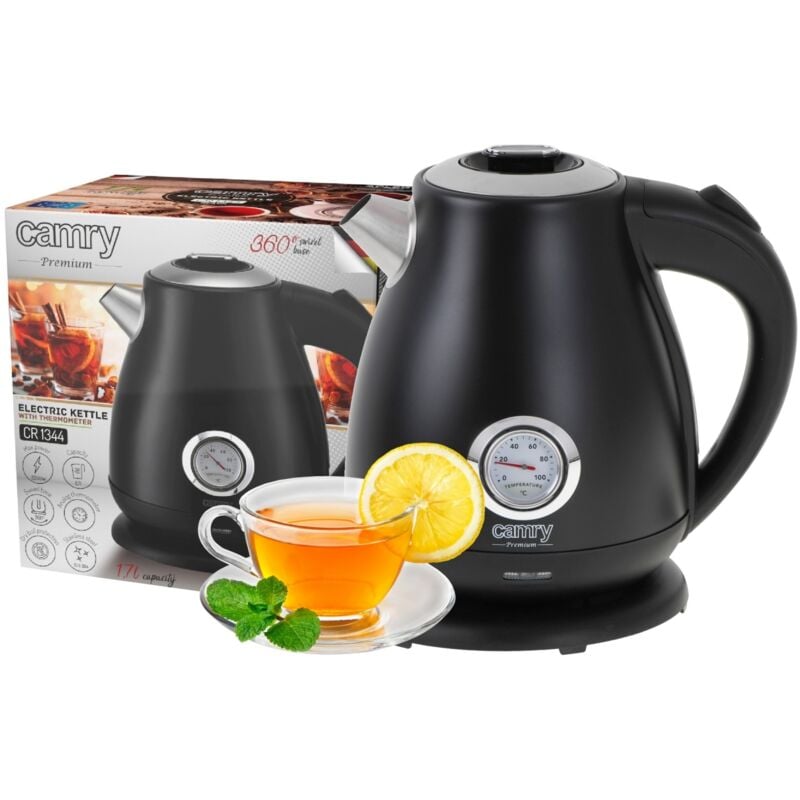 Camry cr 1344b bouilloire électrique noir