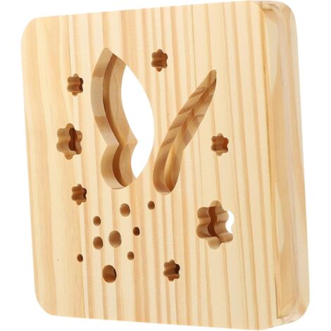 Cr ative 3d En Bois 3w 5v Usb Lumi re Chaude Unique D