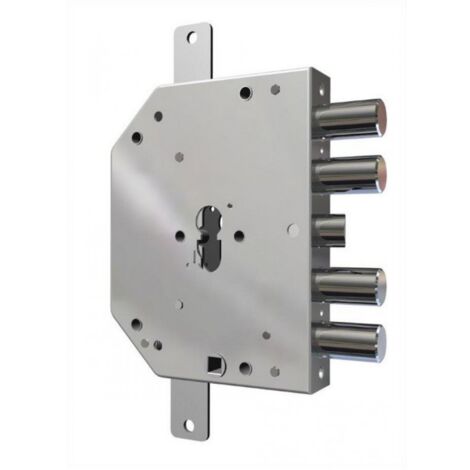 CR SERRATURA PORTE BLINDATE APPL. 2M+S TRIP.CIL/EUROPEO Art. 2155/28 PE E.60,5 Sx