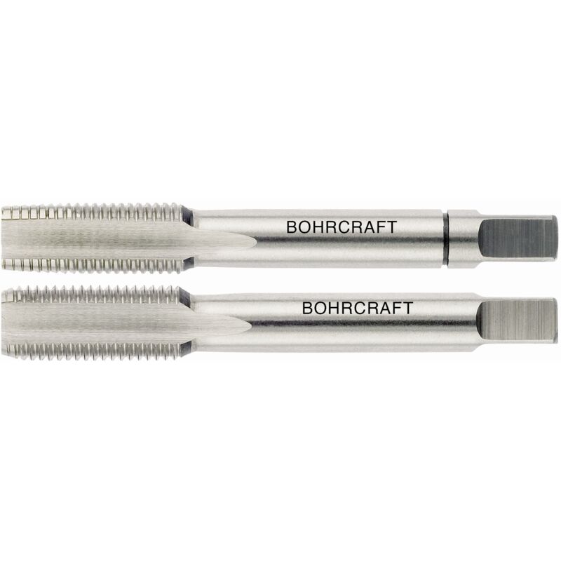 Bohrcraft - Paire de poignées à prise progressive avec 2 pièces din 5157 hss-g // g 1/8' x 28 bc-ub Engins de forage 41021100018
