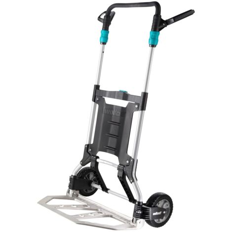 Craft TS 1500 carrello pieghevole nero argentato robusto