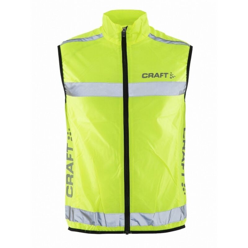 Craft Unisex Adult Running Hi-Vis Vest (XXL) (Neon Yellow) - Neon Yellow