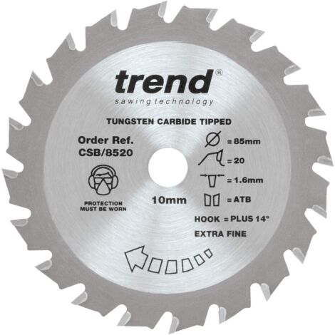 CraftPro Mini Saw Blade 85 x 10mm x 20T  - TRECSB8520