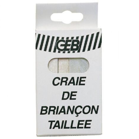 Craie de briancon taillée  boite de 12 - GEB