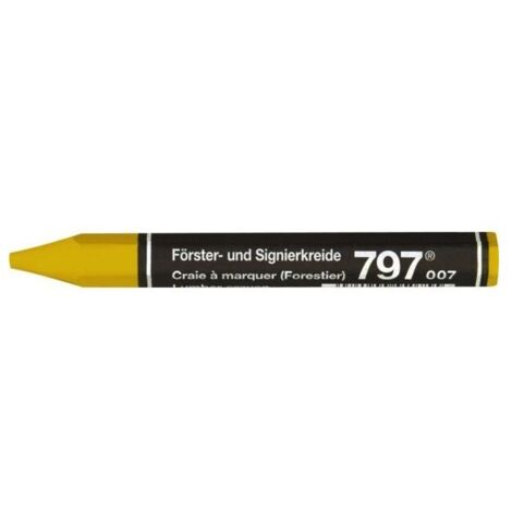 Craie Forestiere Jaune Boite De 12 - 797j