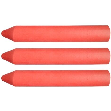 Craie technique rouge, 13 x 85 mm, 3 pièces.