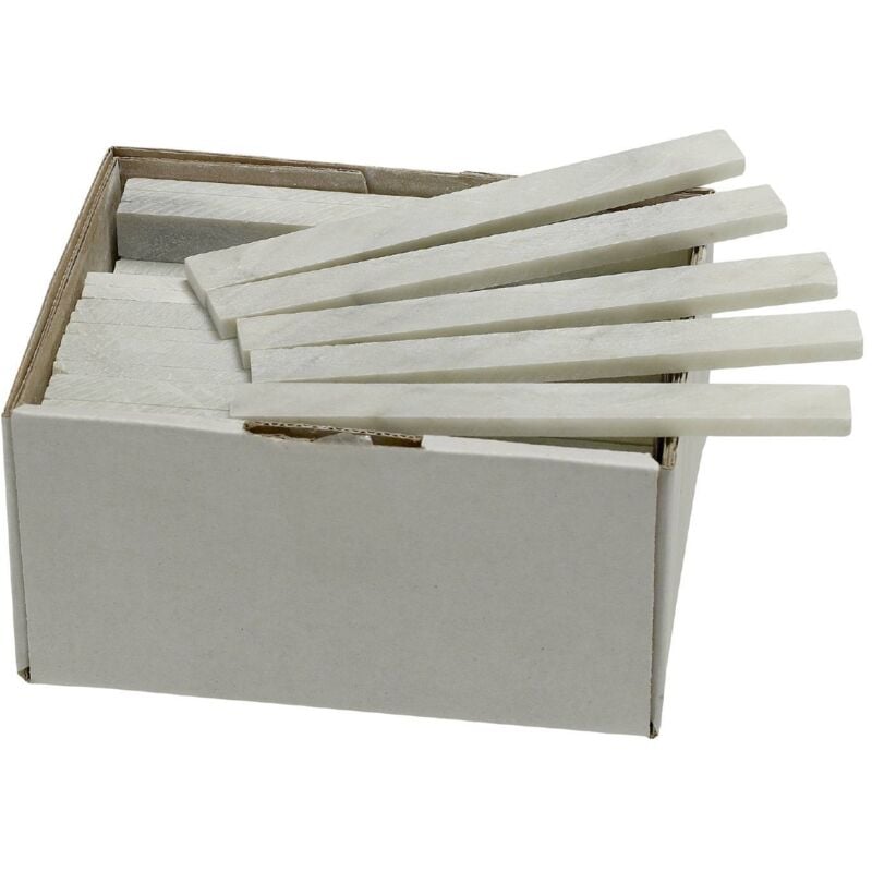Craie de marquage blanche rectangulaire 127x13x5 mm 100 pièces Limit LIKR130