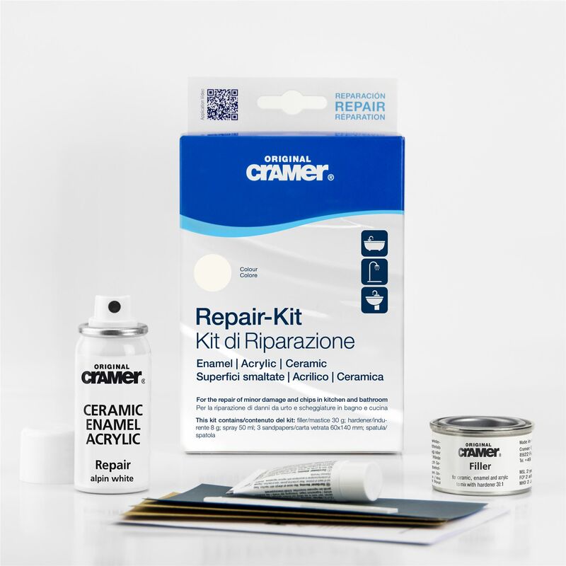 Scratch and Chip Repair Kit Alpine White - Cramer