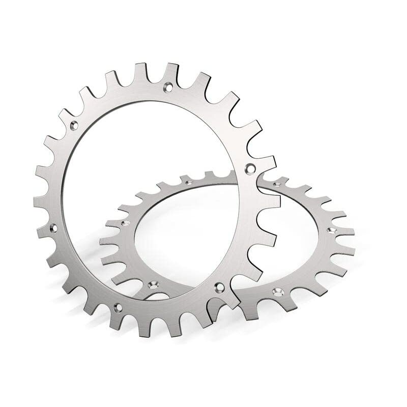 Crampons en acier inoxydable de qualité supérieure pour tondeuse à gazon Worx Landroid modèle s/m Épaisseur 2mm, Amélioration de la traction