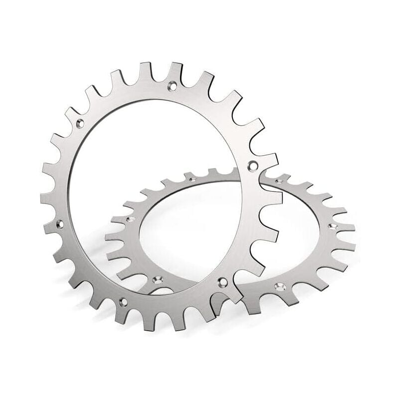 Crampons en acier inoxydable de qualité supérieure pour tondeuse à gazon Worx Landroid modèle S/M Épaisseur 2mm, Amélioration de la traction