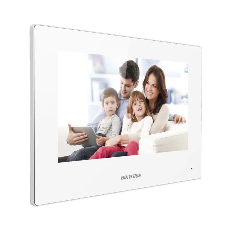 Hikvision - indoor monitor 7' touchscreen wifi sdcard DS-KH6320-WTE2-W