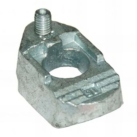 Crapaud de fixation réglable évidé M12 - Galvanisé - BE1G12
