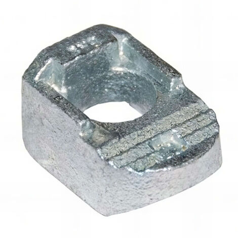 Crapaud de fixation type BA talon 2 - M12 - Galvanisé - BA2G12