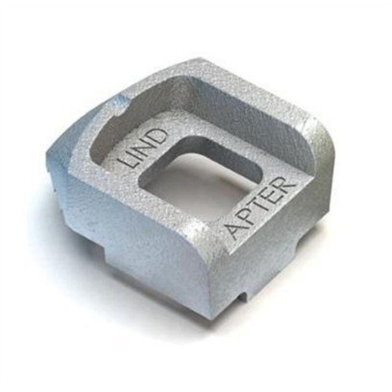 Vis Express - crapaud lindapter Type à court M12 Acier zingué-10 pièces