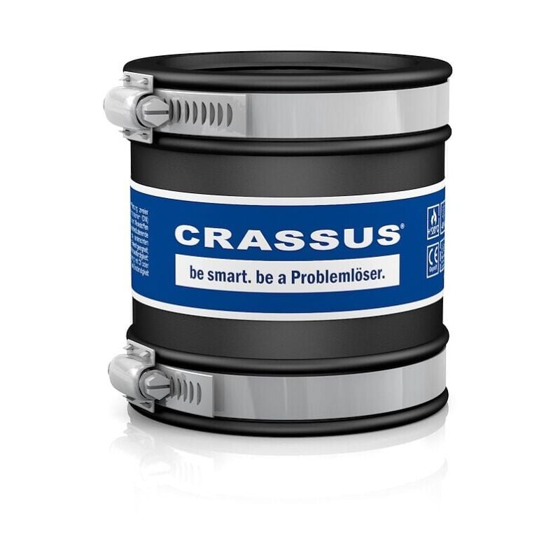 Le Sanitaire - Adaptateur de tuyau Crassus Cdc CRA14024 65, type 2000 , 55-65mm, 1930 , 6 bar