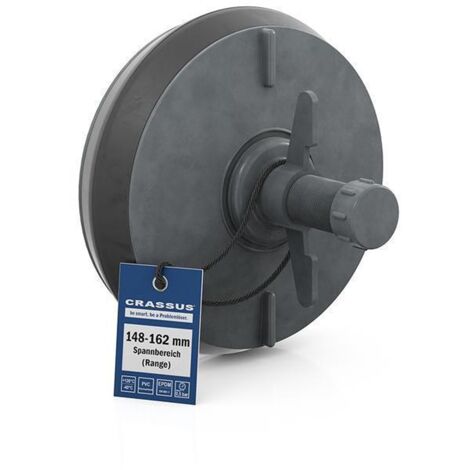 Crassus Schnellverschlußstopfen CSV 150 148 - 162 mm, CRA18644
