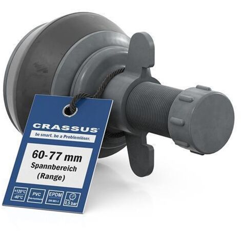 Crassus Schnellverschlußstopfen CSV 70 60 - 77 mm, CRA18638