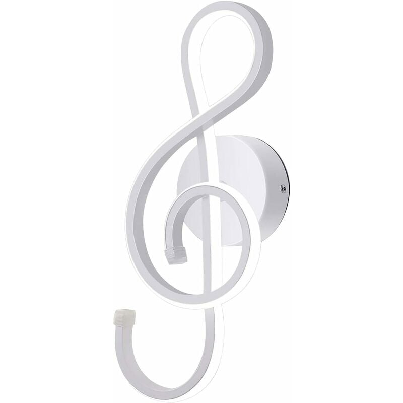 Einemgeld - Créatif Moderne led Applique Murale Intérieur Lampe Murale led Lampe de Mur Aluminium Musique Symbole Art Décoration pour Chambre à
