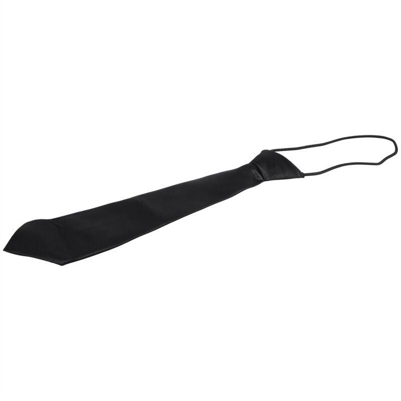Image of Cravatta elastica per bambini, design nero