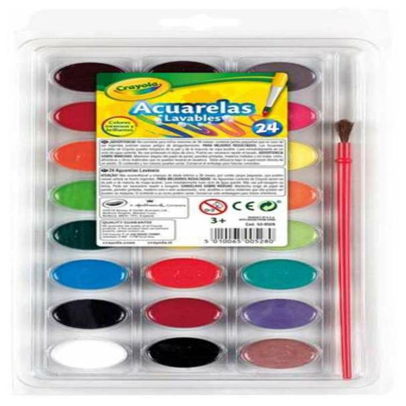 

Crayola Acuarelas Crayola Pincel (24 pcs)