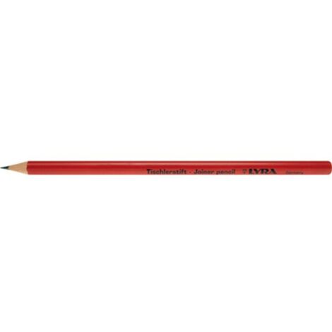 Crayon de charpentier 91T rond rouge 17,5cm