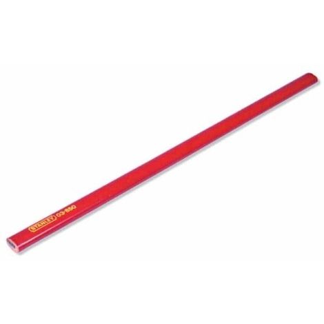 Crayon de charpentier rouge Stanley
