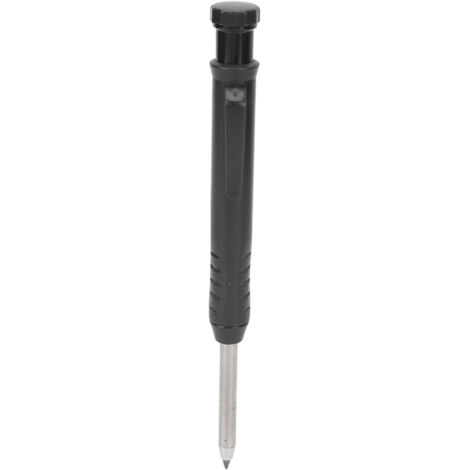 Crayon de menuisier automatique avec taille-crayon intégré pour marquage précis sur bois, métal et plastique