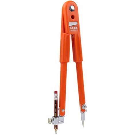Crayon de Précision Boussole Travail du Bois Boussole Professionnelle Marquage Gauge Ligne Outil  (S)