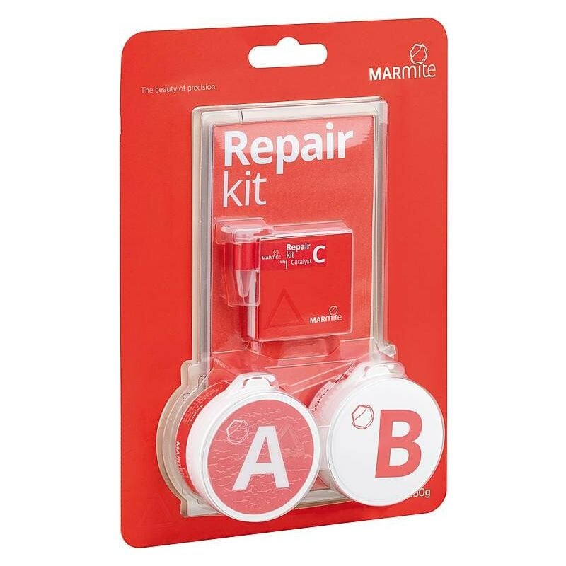 Banyo - Crayon de réparation pour fonte minéral blanc, 2 composants