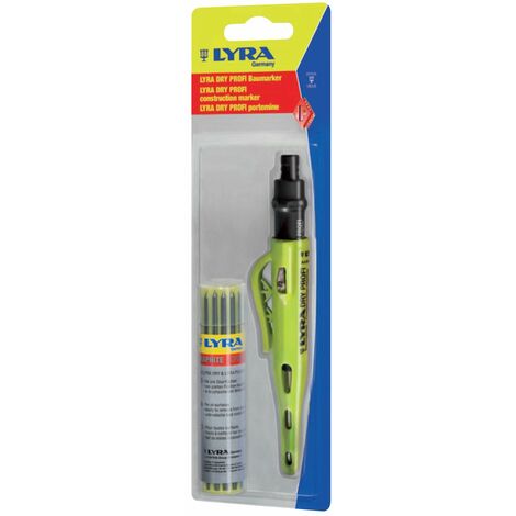 Crayon Lyra Dry''profi''+ étui 12 Mines Graphites - Lyra