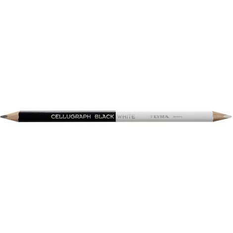 Crayon universel cellugraph black / white - LYRA - L1940204