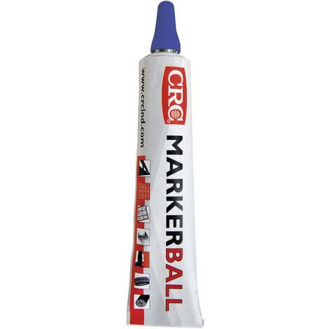 CRC 30163-AA MARKERBALL Tubenmarkierer mit Kugelventil Blau 50 ml
