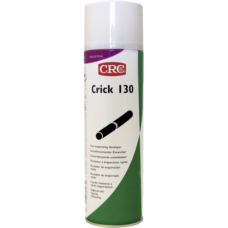 CRC - Révélateur Crick 130 Aérosol 500ml ( Prix pour 1 ) Rend visible les fissures et les défauts repérés.
