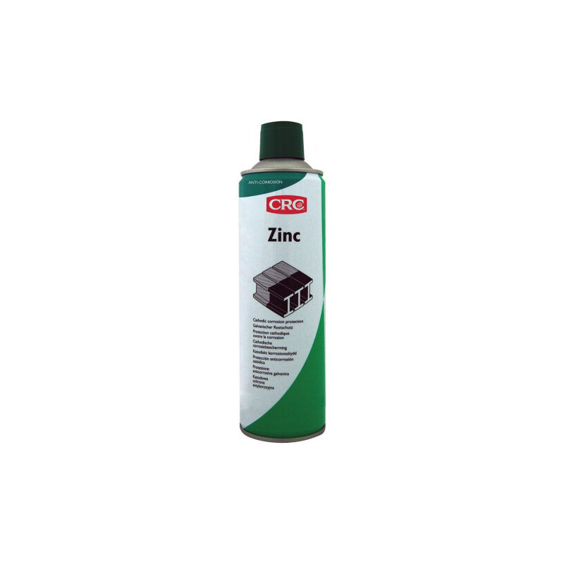 Zinc 500 ml spray vernis protecteur zinc vert mat (Par 12)
