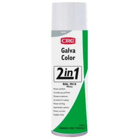 CRC galvacolor 9010 white 500 ml multi crc , Galvacolor 9010 White 500 Ml Multi de la marca CRC.