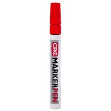 crc marcador de pintura permanente markepen rojo 5gr bl 20388