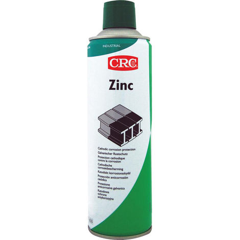 CRC Zinc 500 ml Spray Zink-Schutzlack mattgrau ( Inh.12 ...