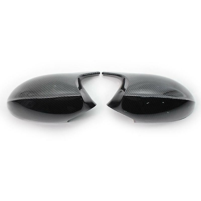 1 paire de couvercles de rétroviseur en Fiber de carbone pour voiture-bmw E90 E91 - Crea