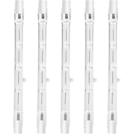 CREA 100w 118mm R7s Dimmable Halogen Pencil Bulb Warm White 2800k R7s Linear 1500lm Spotlight Ac220-240v For Home Lighting, Work, Security, Floor Lamp, Etc