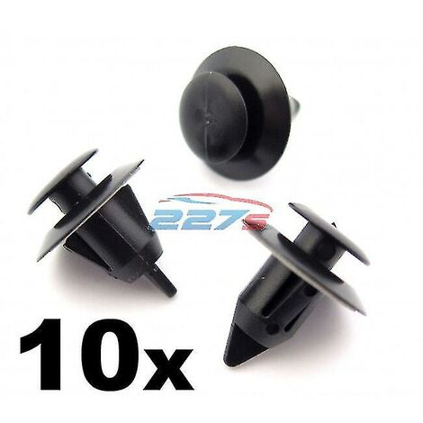 CREA 10x Land Cruiser Prado & Gx470 Plastic Side Moulding Trim Clips