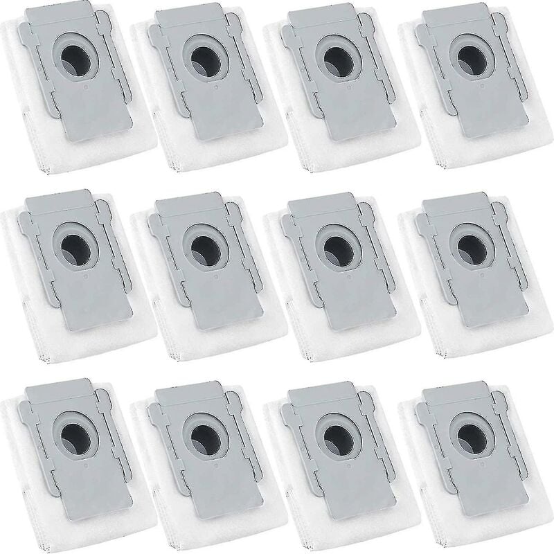 12 paquets de sacs sous vide pour Irobot Roomba série i & s I7 I7 +/plus - Crea