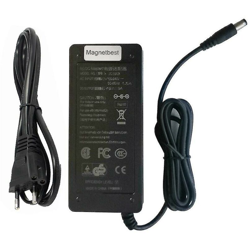 Crea - 19v 3a Power Supply For Harman Kardon Go+play Stereo Bluetooth Speaker Portable Outdoor Speaker Ac Dc Adapter Charger